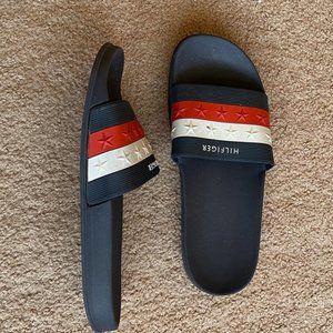Women's Tommy Hilfiger Slides (Blue)